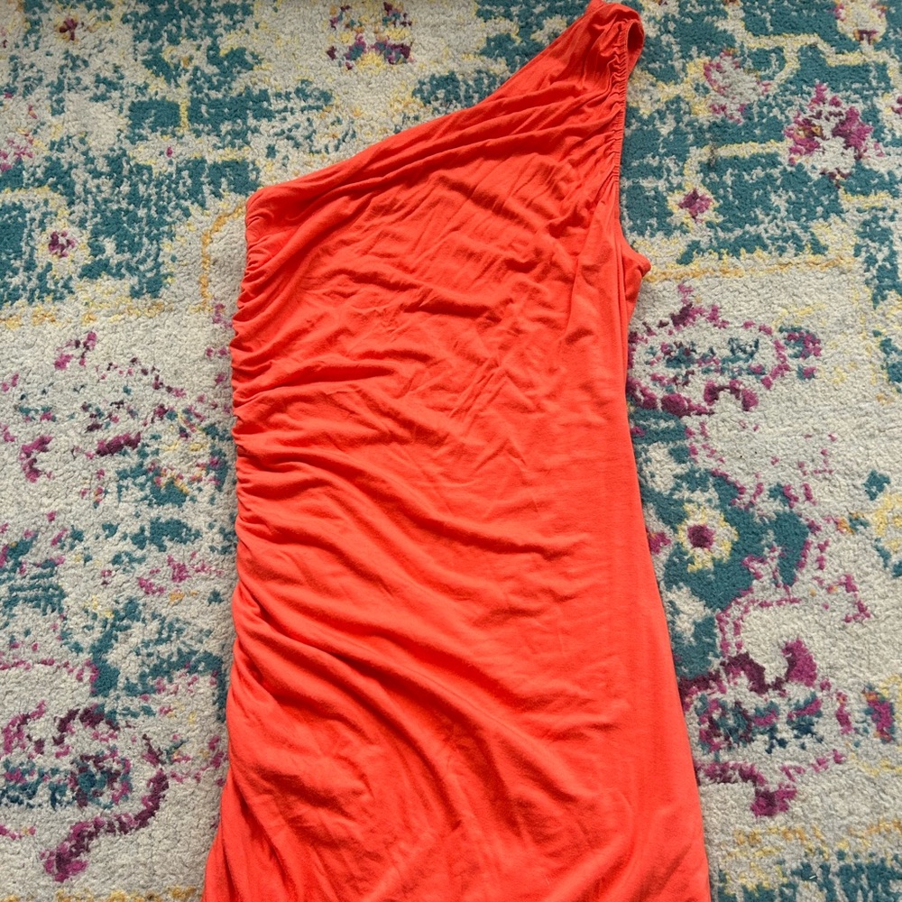 NWOT Target orange/coral mini dress